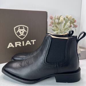 Ariat Booker Ultra Square Toe Western Boot Black 10031453 Men's 11 D Medium NWB
